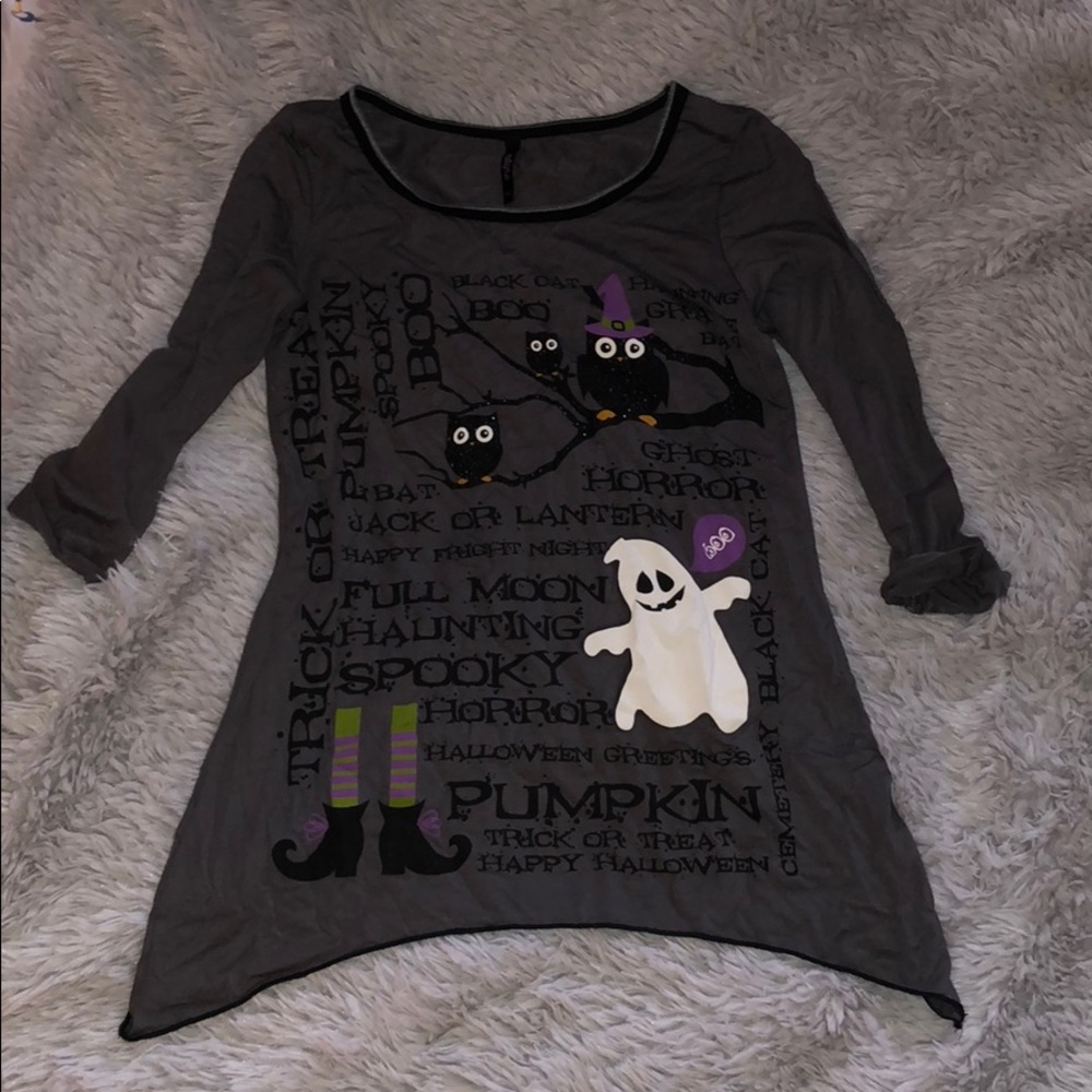 👻Halloween spooky fun shirt 🦉🕸💀👻